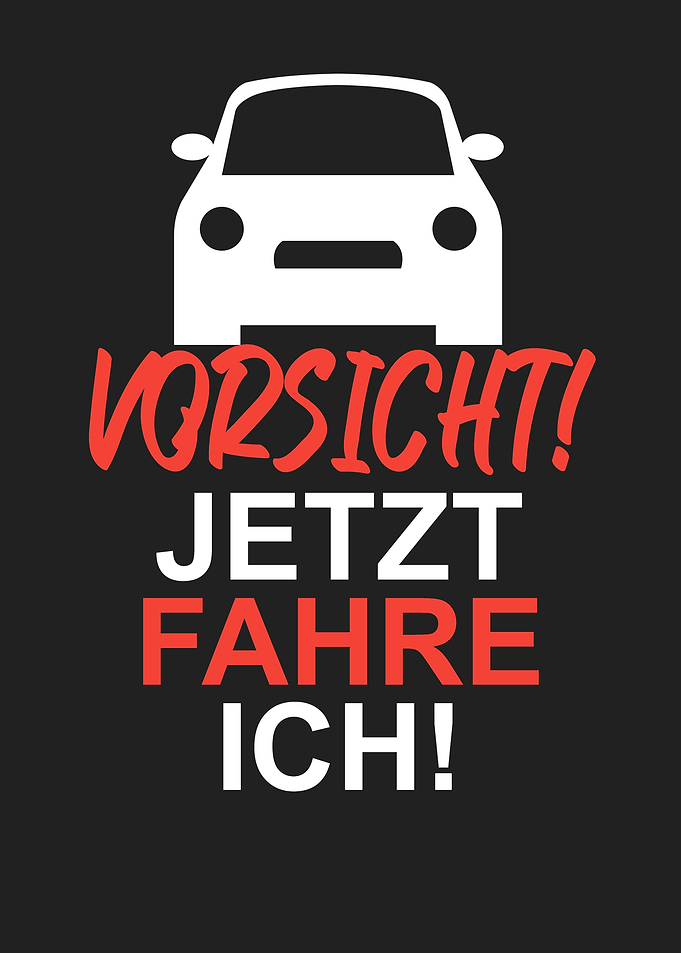 Jetzt fahre ich