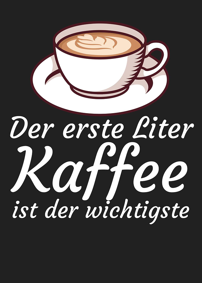 Erste Liter Kaffee