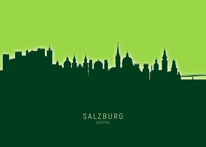 Salzburg Skyline Austria