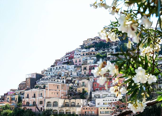 Positano in Amalfi Coast