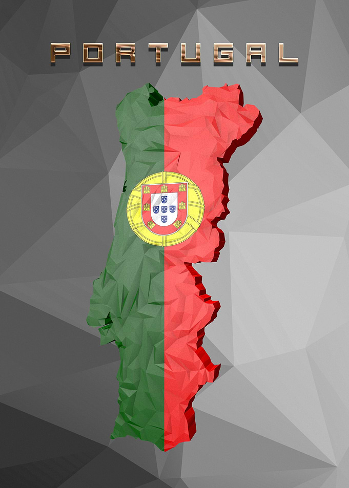 Portugal Country Map