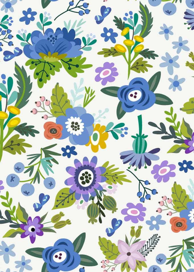 Spring Floral Pattern 06