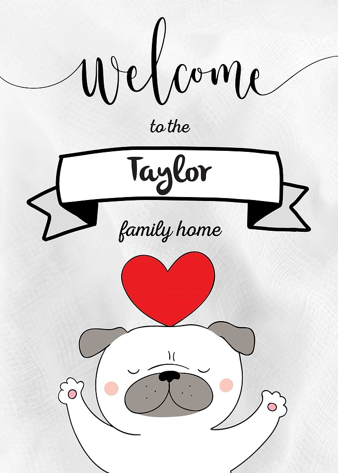 Taylor Family Home Dog