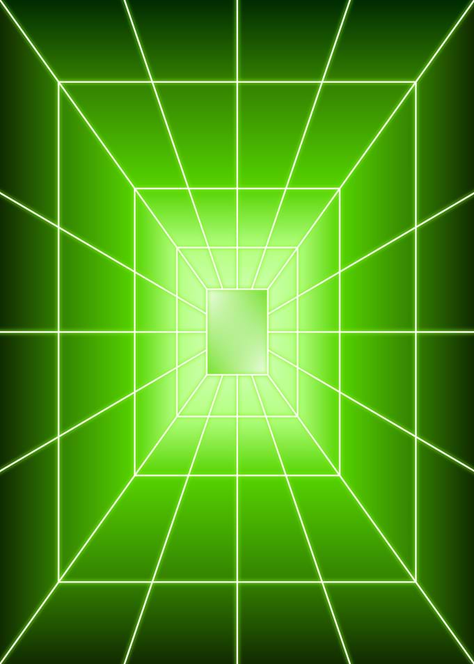 Green Rectangle Dark