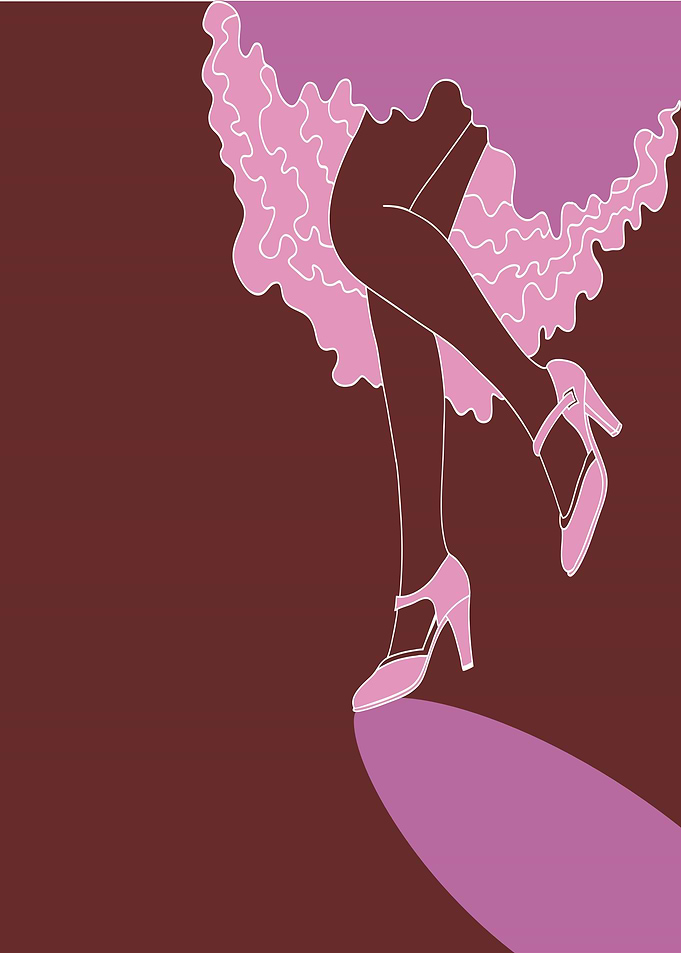 Purple Dance Illustration