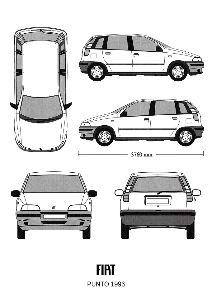 BNW Fiat Punto 1995