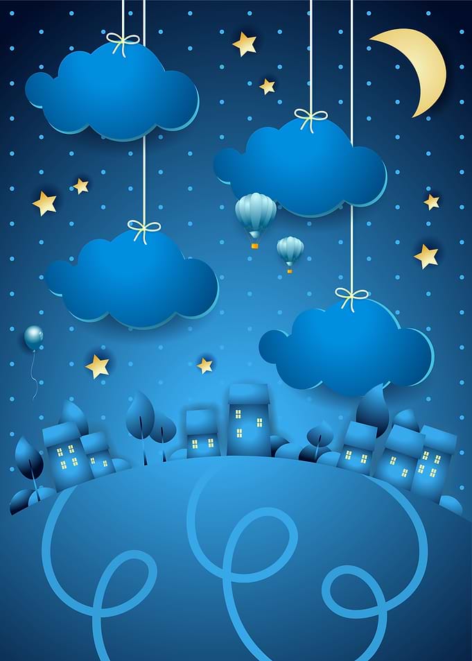 Fantasy blue