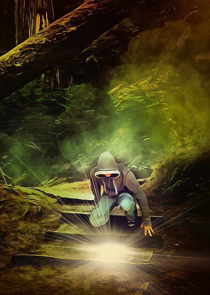 Man in The Woods 01