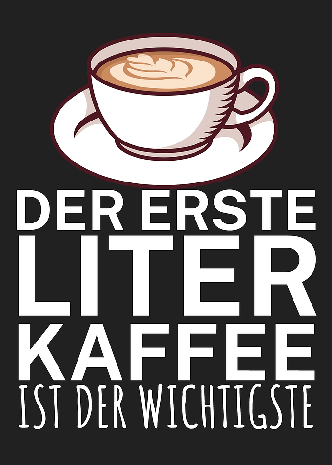 Erste Liter Kaffee