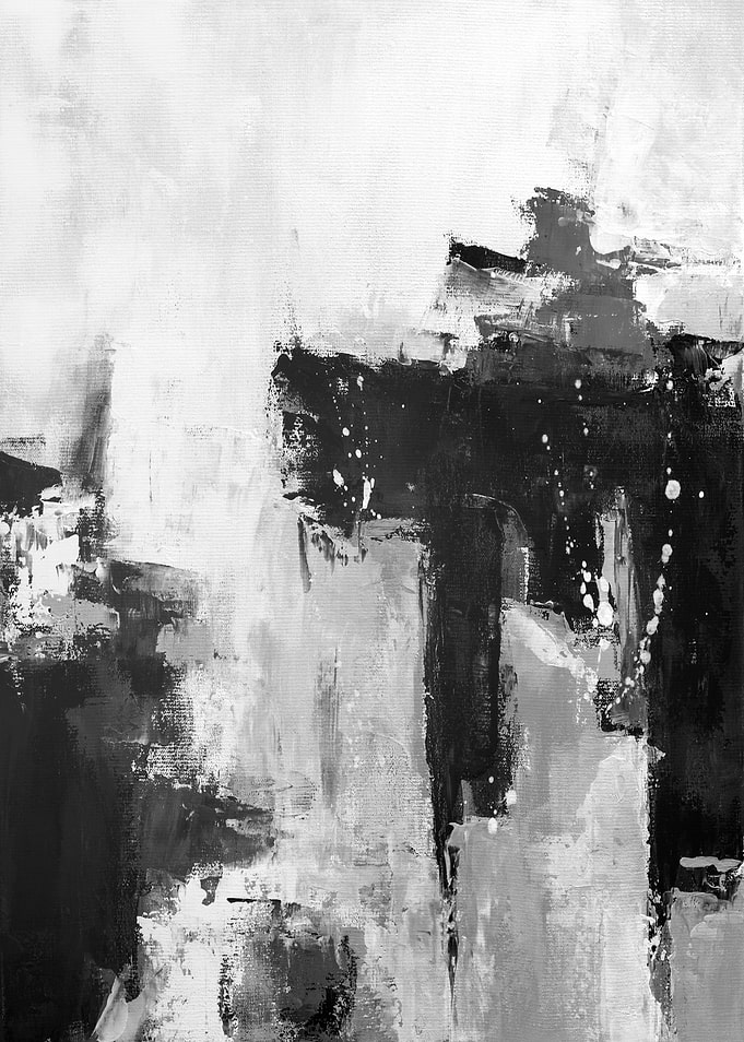 Black white abstract