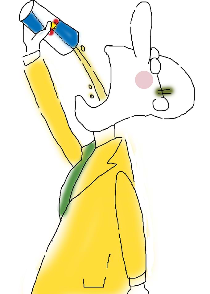 Energy drink was a suit 03