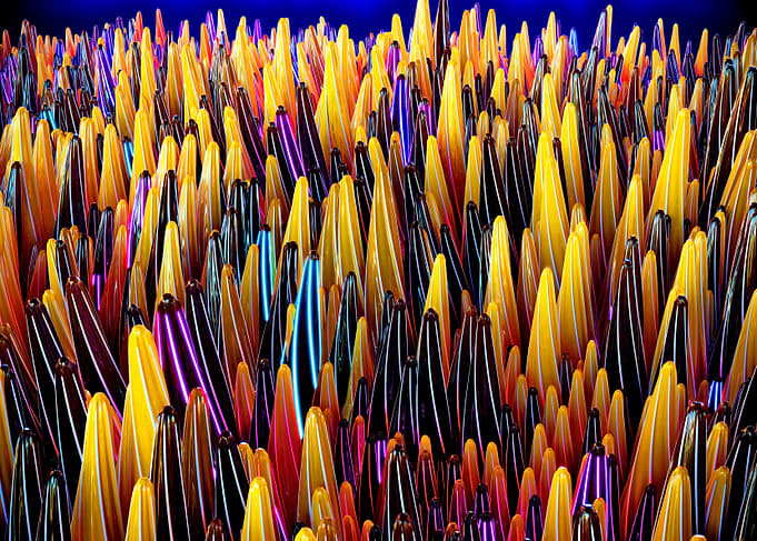 Creative illuminated Cones