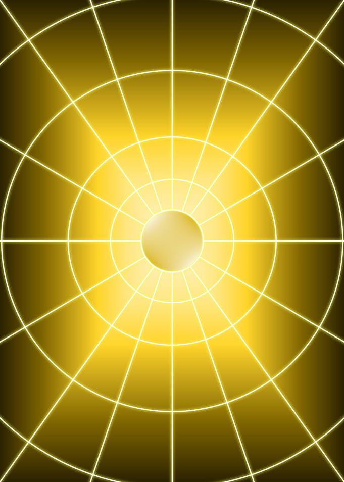 Yellow Circle Dark