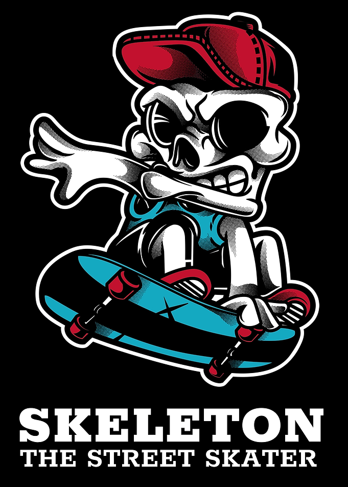 Skeleton the Street Skater