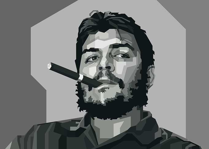 Greyscale Che Guevara