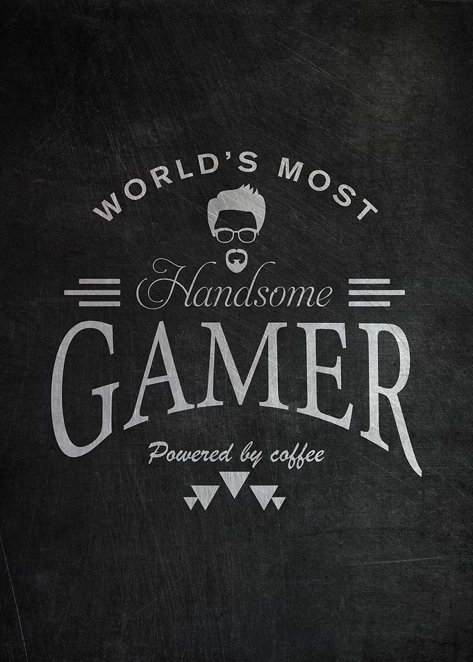 Gamer Coffee Handsome