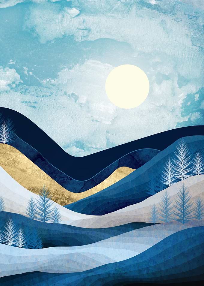 Moonlit Hills