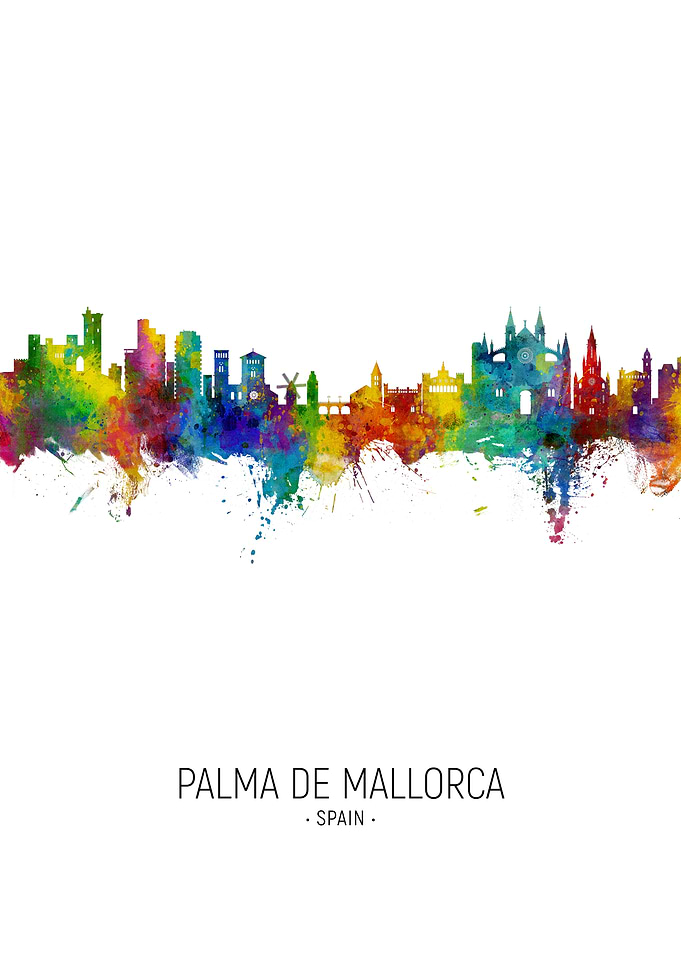 Palma de Mallorca Skyline