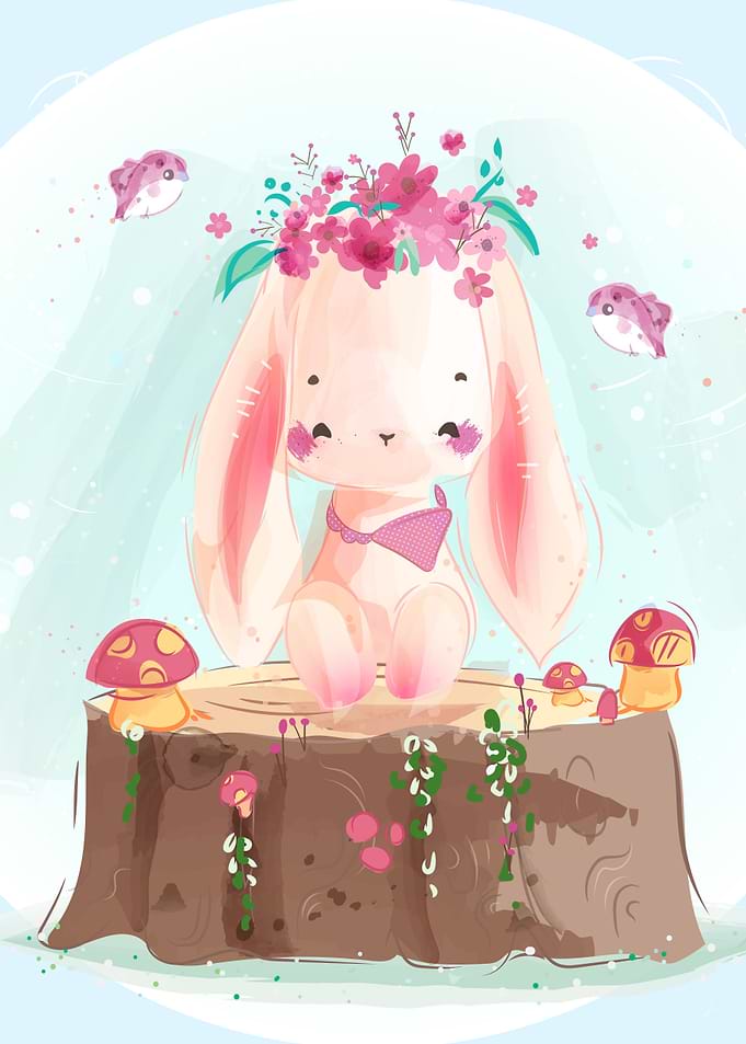 Cute little bunny