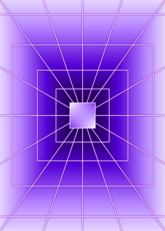 Purple Square Light