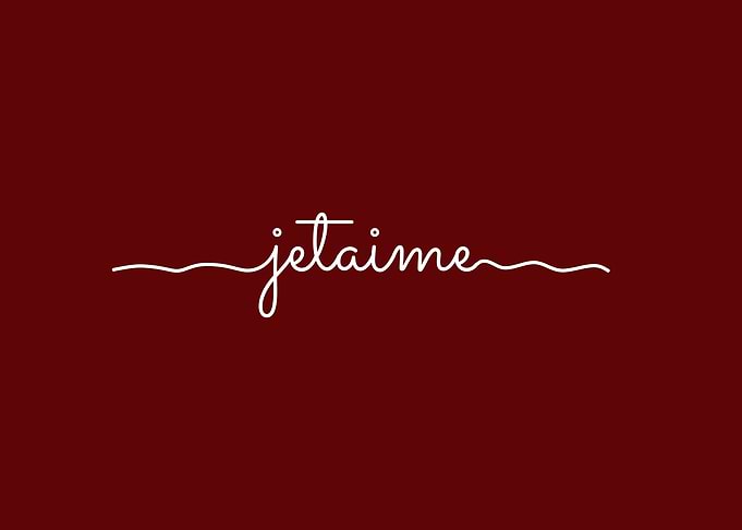 Je taime I love you
