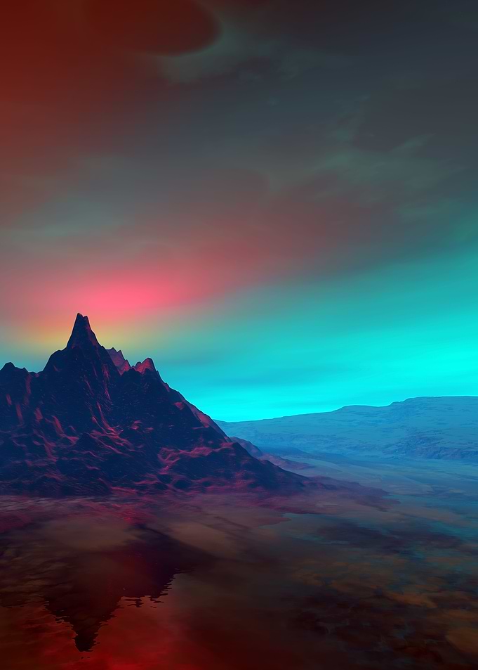 Mountain at Dusk