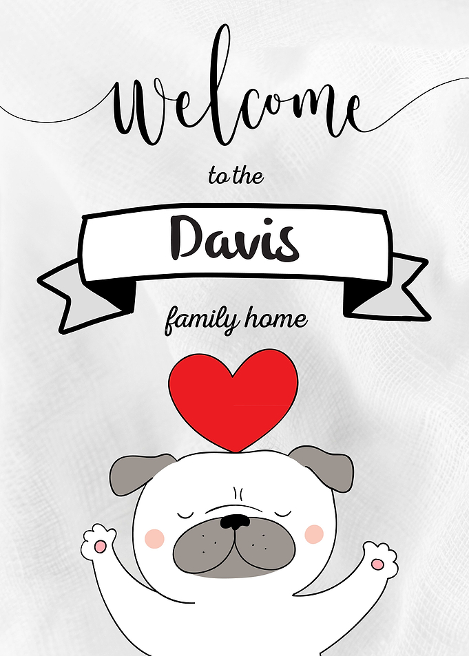 Davis Family Home Dog