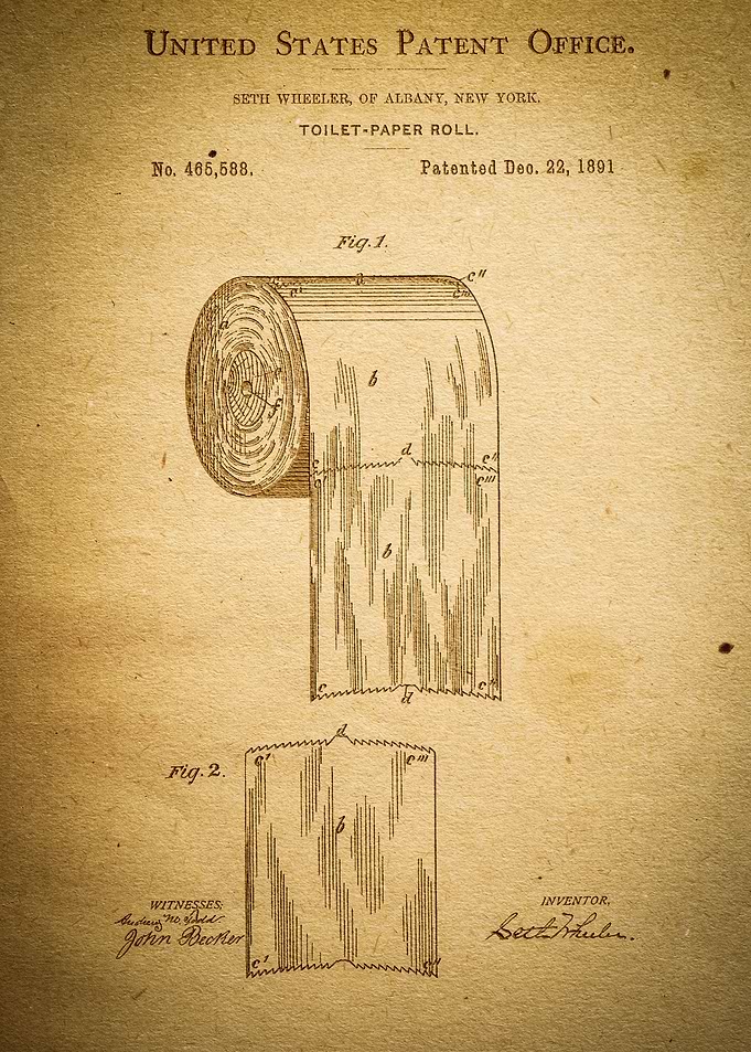Toilet Paper Patent