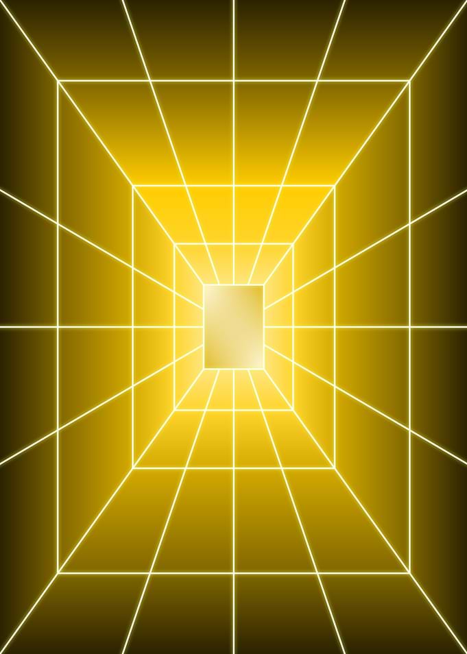 Yellow Rectangle Dark