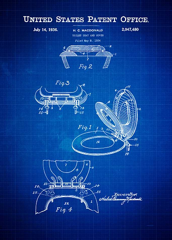 Toilet Seat Patent