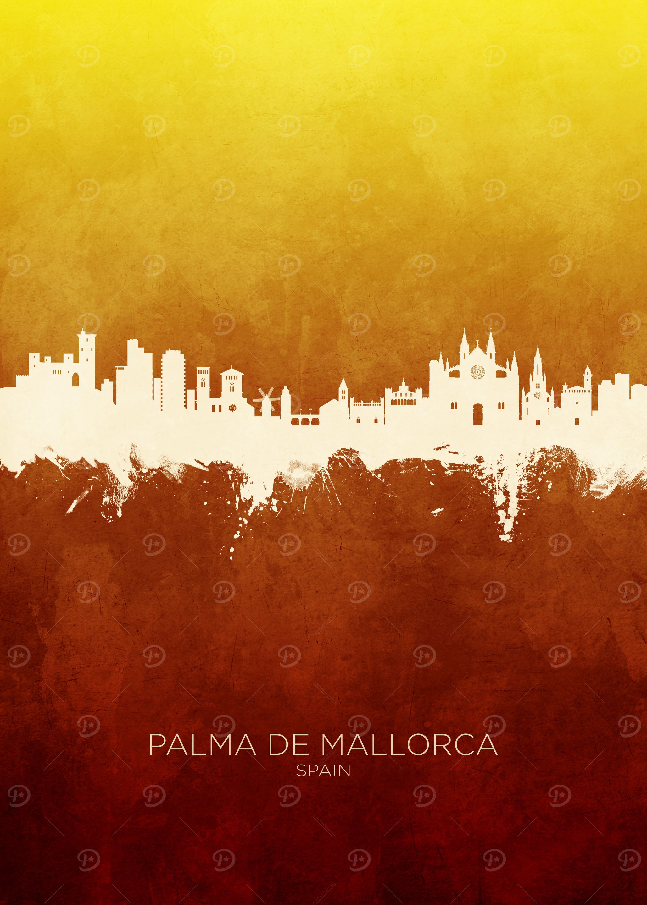 Palma de Mallorca Skyline