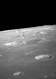 Moon surface