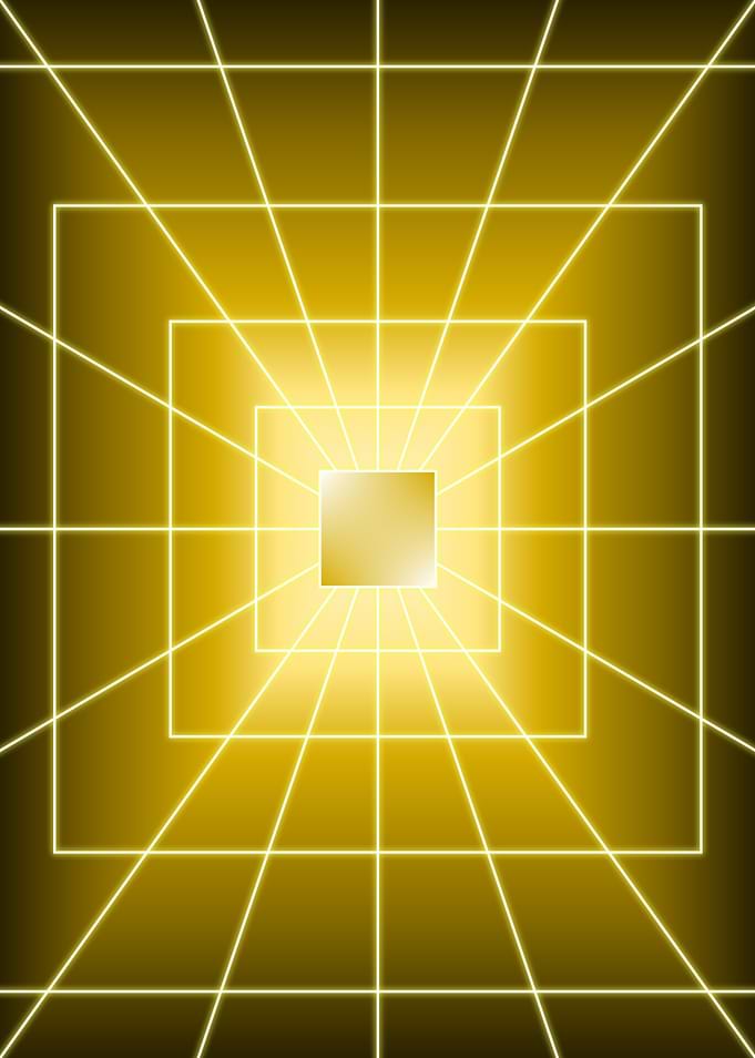 Yellow Square Dark