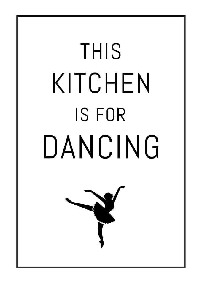 My Kitchen is for Dancing