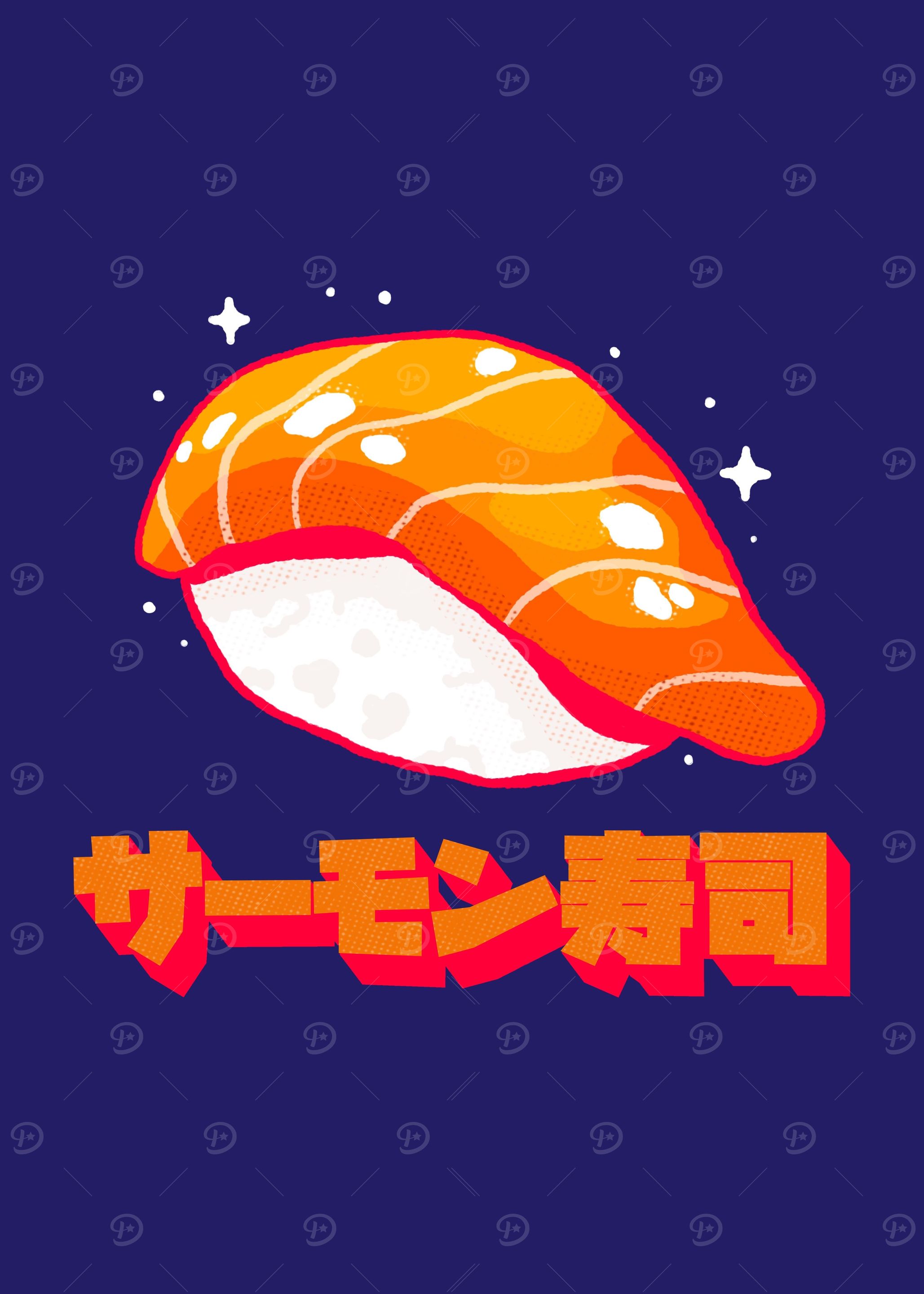 Sake sushi