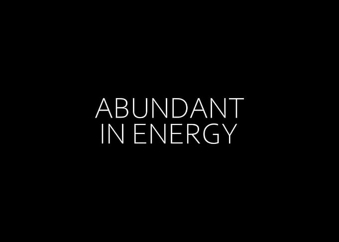 Abundant In Energy