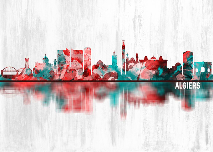 Algiers Algeria Skyline
