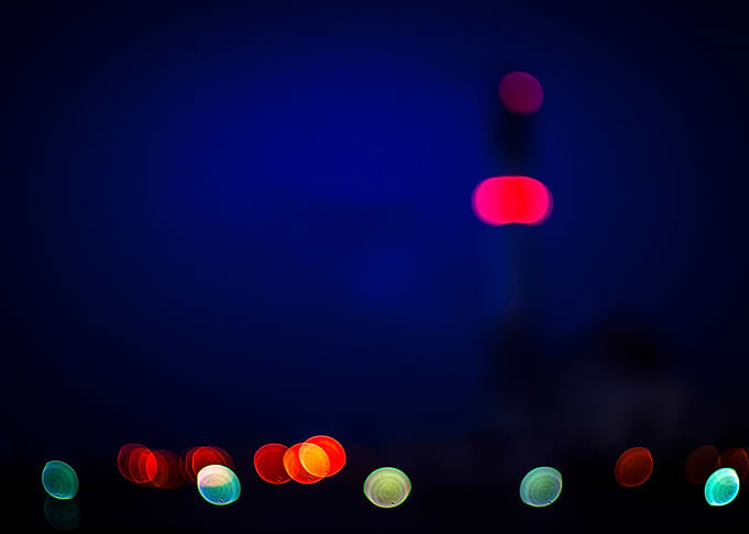 Abstract colour light
