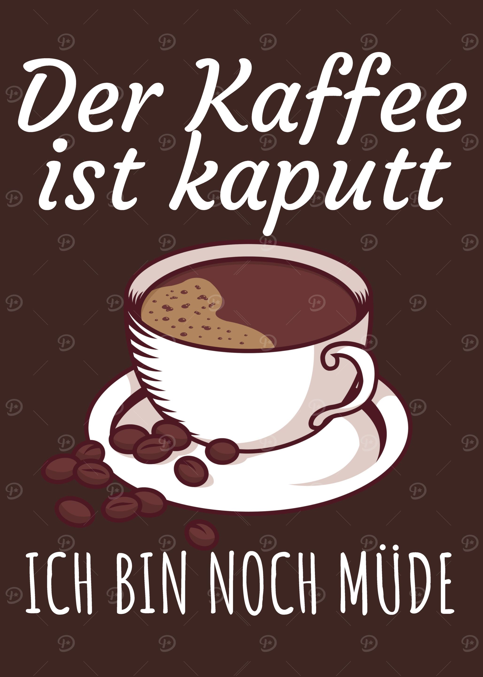 Der Kaffee ist kaputt