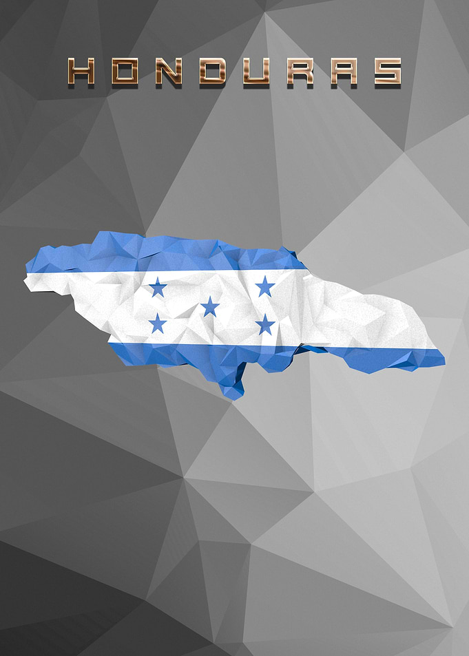 Honduras Country Map