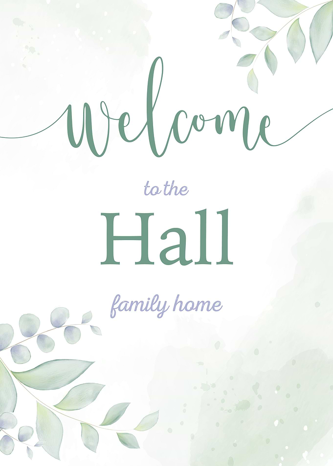 Welcome Hall Family