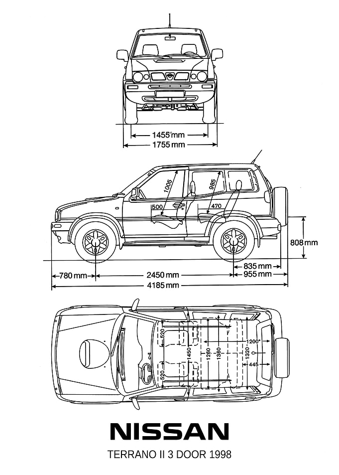 BNW Nissan Terrano II 3 DO