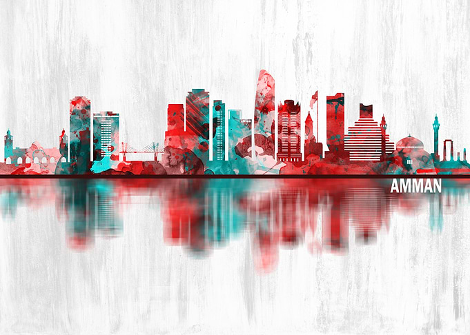 Amman Jordan Skyline