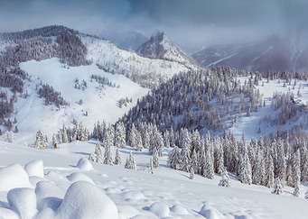 Snow Mountains Hills