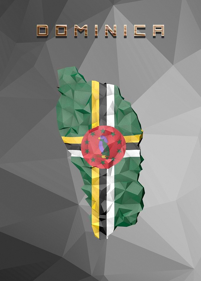 Dominica Country Map