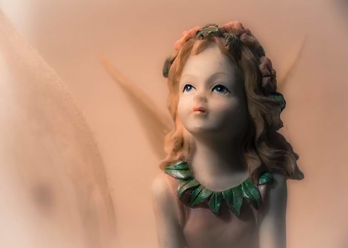 Female figurine Close up