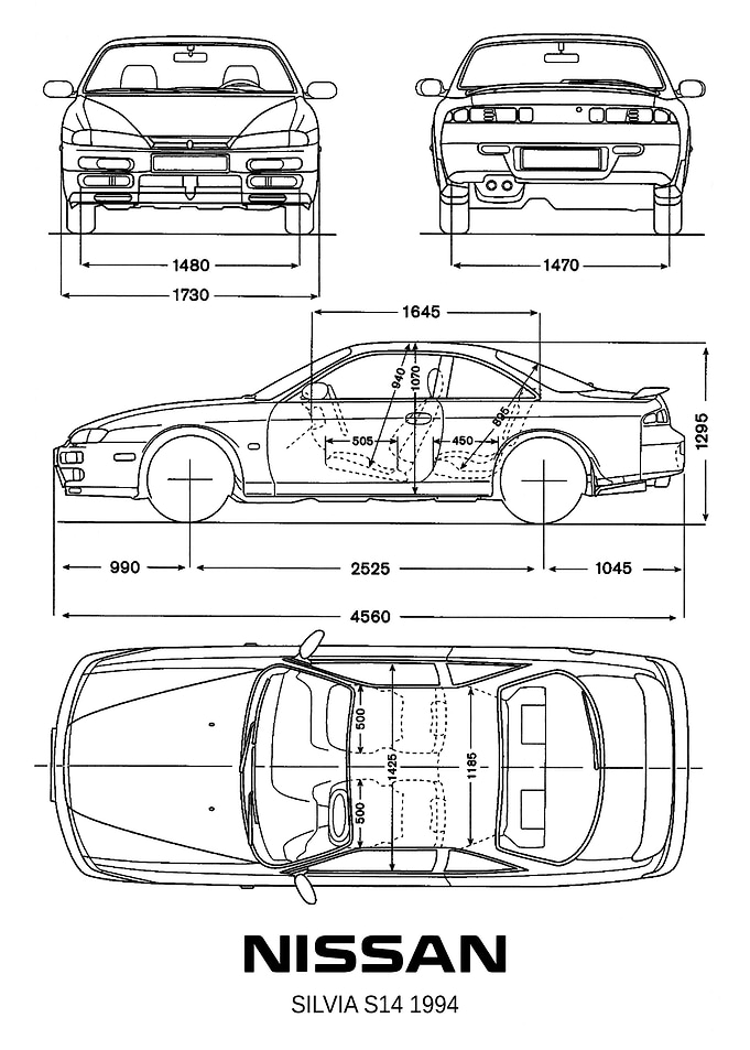 BNW Nissan Silvia S14 1994