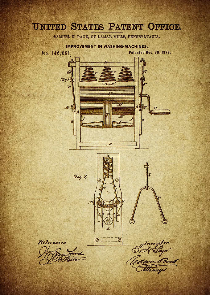 Washing Machine Patent
