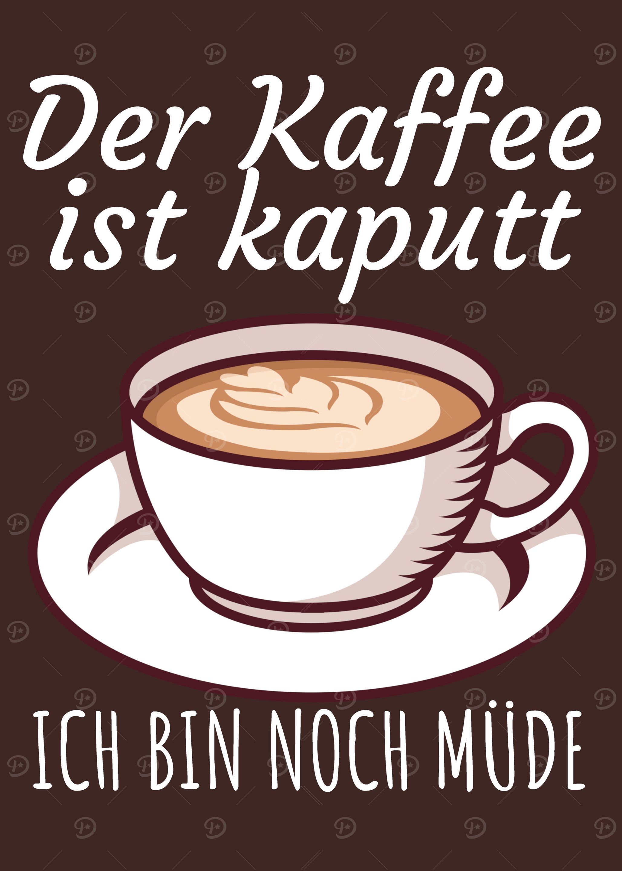 Der Kaffee ist kaputt