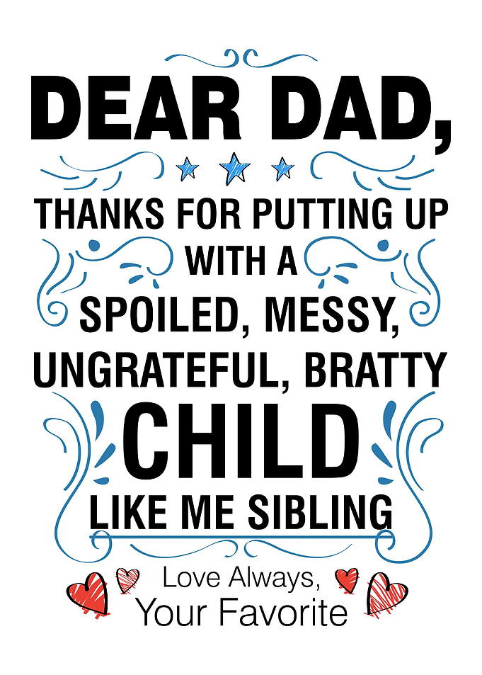 Dear Dad Love Always
